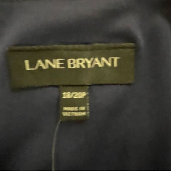 Lane Bryant ~ Navy and White Floral Dress ~ size 18/20 ~ NWT - Picture 3 of 11